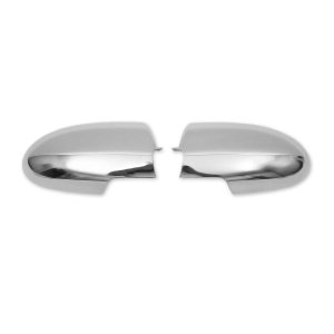 Hyundai Accent Mirror Cover - Omac - 2 Pcs - Chrome ABS Gloss Silver - '06-'11